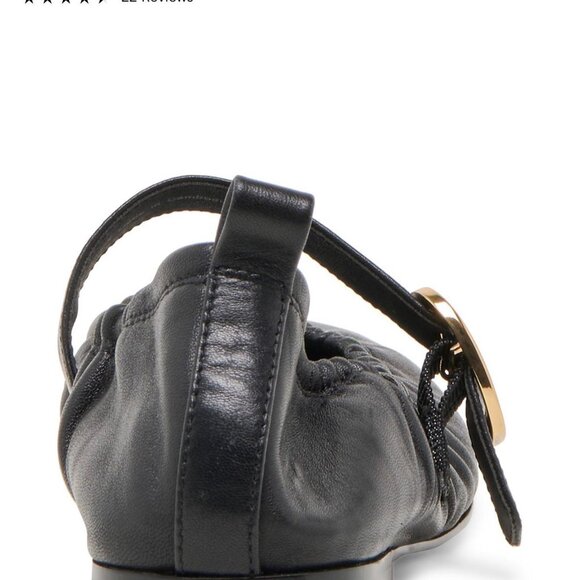 Dolce Vita Caely Black Leather Mary Jane Flats – Size 9 – Hardly Worn - Picture 7 of 8